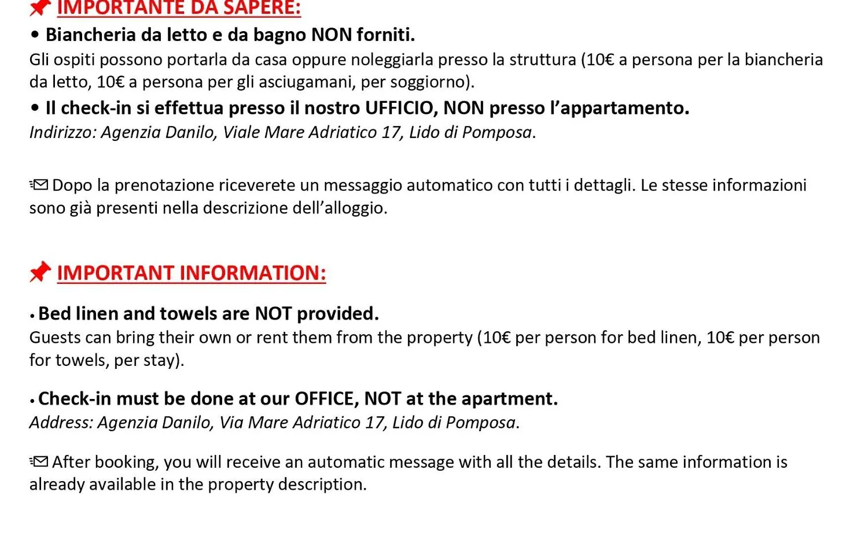 Apartmán Montebianco 30 Lido di Pomposa